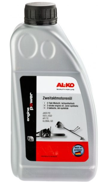 Олива для садової техніки AL-KO 2-тактне напівсинтетичне 112896 1 л
